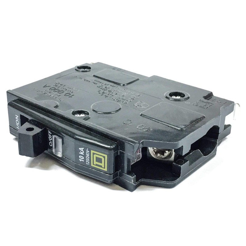 Square D QOB120 Bolt On Circuit Breaker, 20A, 1 Pole,