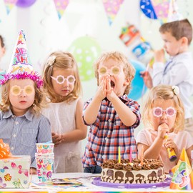 letcdfer 6 Pairs Kids Sunglasses Cute Sunflower Sunglasses kids Round Sunglasses kids Round Sunglasses Colorful Kids Fashion Sunglasses for Boys and Girls Photo Props Beach Party Christmas Dress Up