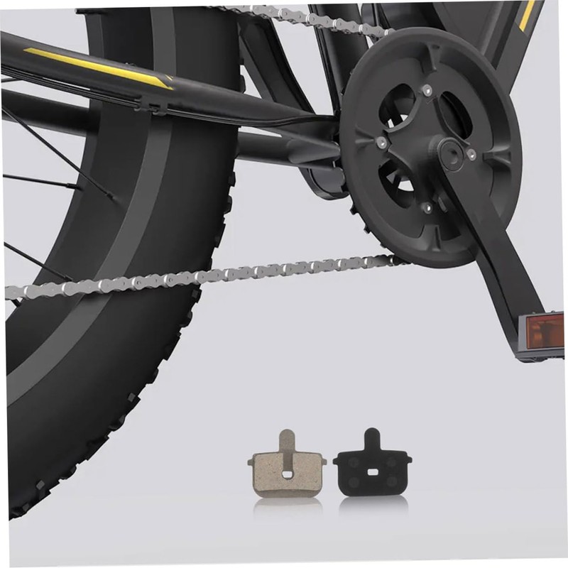 Sosoport 5 Pairs Semi Metal Bicycle Brake Pads Replacement Kit
