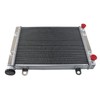 CoolingSnow 1 Row Aluminum Radiator For 2010-2014 Polaris Ranger 400