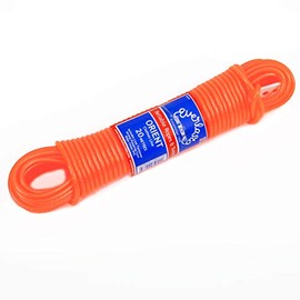 Quality Everlasto 15m 'Orient' PVC Clothes/Washing Line 4.8mm Thick - Orange
