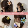 Flower Hair Clips, Pack of 8 Flower Hair Clips, Flower