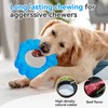 DAOZIJI Tough Dog Toys for Aggressive Chewers, Indestructible Chew Toys