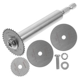 DOITOOL 1Set Hexagonal Mini Saw Blade Drill Connector with Blades Versatile Inside Pipe Cutter for Pex Trim Cutting Durable Construction for Use