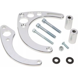 CVF Racing Big Block Chevy Alternator Bracket  Electric WP BBC SWP EWP 390 427 454 CIRCLES