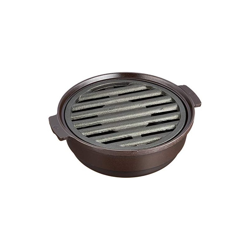 Endoshoji QGL13 Commercial Griddle Pot, Aluminum, Made in Japan
