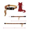ICICECREAM 2 PACK Breakaway Cat Collar with Bells & Koinobori