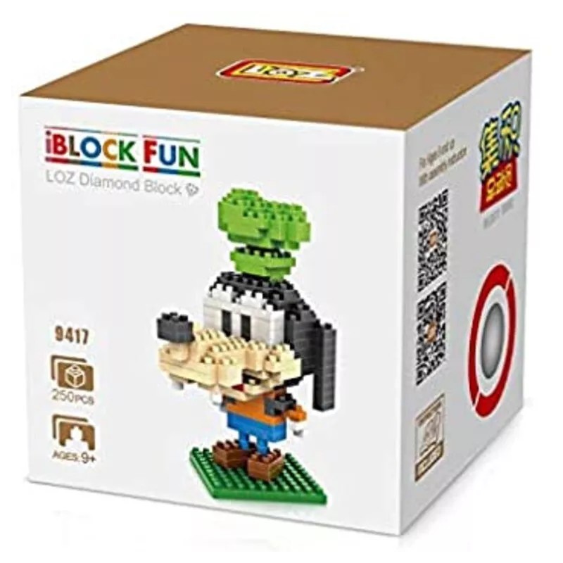 LOZ Diamond Blocks 9417 Goofy 250 PCS Set by LOZBlock