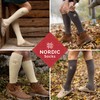 NORDIC Socks 2 Pairs - Premium 70% Merino Wool, Thermal
