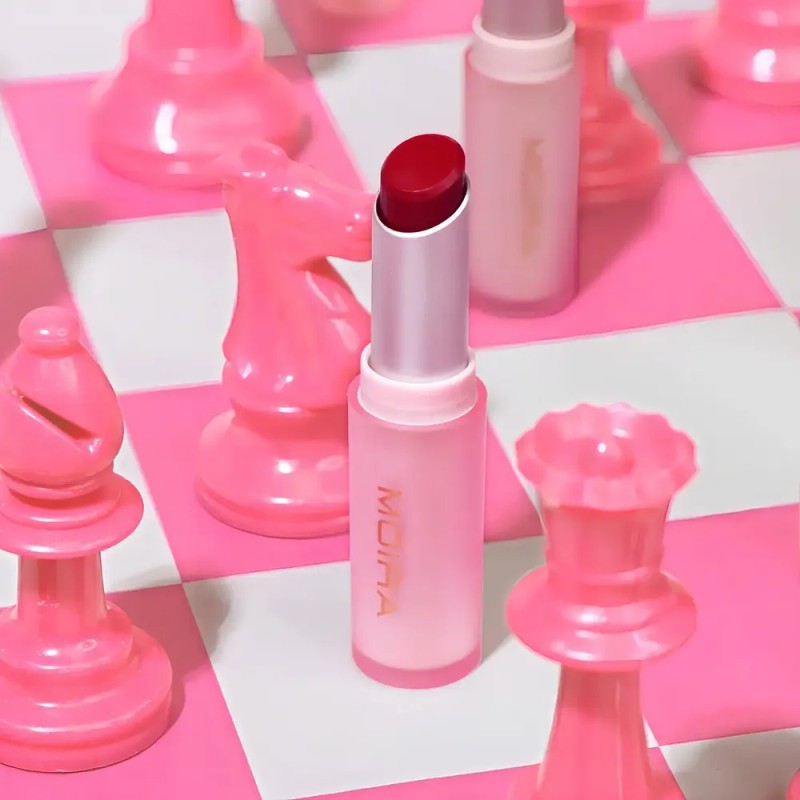 Labial Bálsamo Brillo Con Color De Labios Moira Cosmetics Acabado