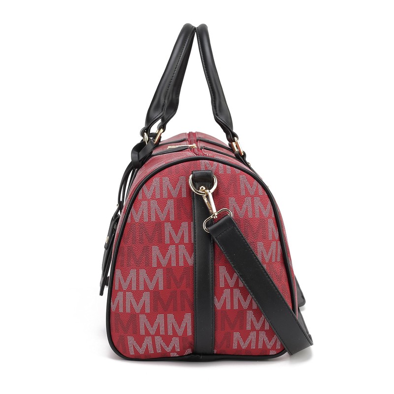 MKF Collection Woman's Duffle bag Weekender Travel bag