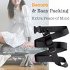 Aburbe 2-Pack Heavy Duty Luggage Straps - Adjustable Securing Belts