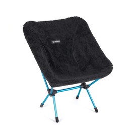 Helinox Fleece Seat Warmer, Reversible Black Seat Warmer for Helinox Chair One, Chair One Large, Chair Zero, Ground Chair and Festival Chair (Black)