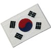 South Korea State Flag Embroidered Korean State Emblem Iron on