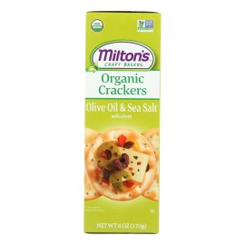 UD_Miltons Baked Crackers Oo&ss Case of 8-6 Oz Grain Snacks Flavored with Sugar and Salt