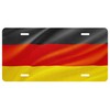 owndis Germany Flag, German Decorative Car Front Sublimated Decorative Plate,