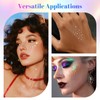 RoyalChic Pack of 24 Glitter Freckles Tattoo, Temporary Freckles