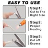 IISVCUNY 20pcs Aglets for Shoelaces Shoe Lace Ends Tips 0.2