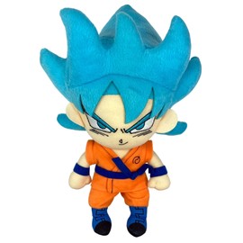 Great Eastern Entertainment Dragon Ball Super-SSGSS Goku 01 Plush 8",Multi