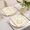 WenmthG Pack of 40 Eid Mubarak Napkins Ramadan Decoration -