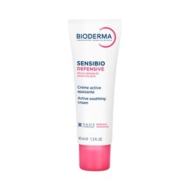 BIODERMA, Crema Facial Hidratante, Sensibio Defensive, Fortalece la Barrera Cutnea, para Piel Sensible, 40ml