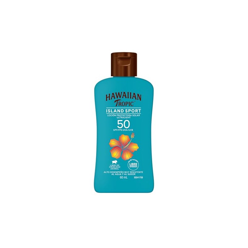Hawaiian Tropic, Protector Solar Island Sport 50 FPS 60 ml