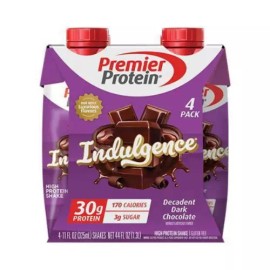 Premier Protein Indulgence 30g Protein Shake - Decadent Chocolate - 11oz/4pk - Default