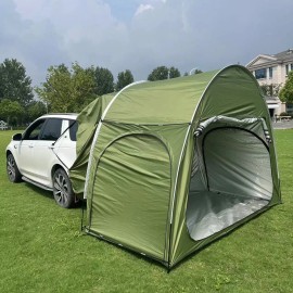 Unbranded US Waterproof Car Tent For Outdoor Camping Portable Sunshade Shelter Quick-Setup