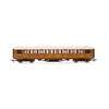 Hornby R40453 LNER Gresley Corridor Teak Coaches 3rd class 31869