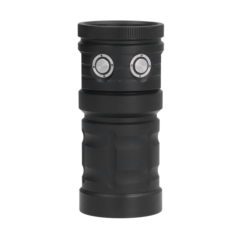 COB LED Diving Flashlight 100m Waterproof Underwater Torch with 3