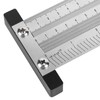 Ultra Precision Marking Ruler Stainless Steel Woodworking Scribing Ruler Gauging