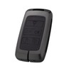 Qunzes Key Fob Cover with Heavy-duty Keychain for Rover Evoque