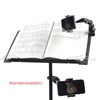 Mingzhe Phone Holder for Guitar Head Mic Stand Music Stand