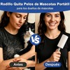 Rodillos quitapelusas 24 cm y 10 cm con mango telescópico