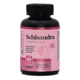 Raíz De Shatavari Y Schisandra Complex 60 Capsulas De 500 Mg