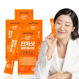 Vitamin Village Ginger Shot Golden Recipe Ginger Tea 14 pieces, 4 pieces / 비타민마을 진저샷 골든레시피 생강차 14개입, 4개
