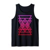 Sacred Geometry Tank Top - Geometric Triangle Tank Top