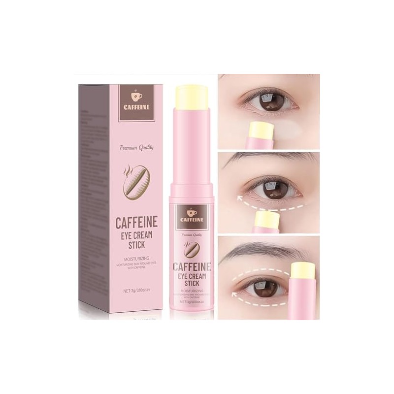 Contorno de Ojos en Stick con Retinol y Cafeína