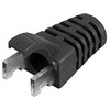 RJ45 Strain Relief Boots, Black, 100PK | Strain RELIEFS CONNECTORS