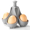 Silicone Egg Boiler Rack for Making Soft or Hard Boiled