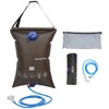 15L Outdoors Foldable Shower Bag with Shower Nozzle for Hiking