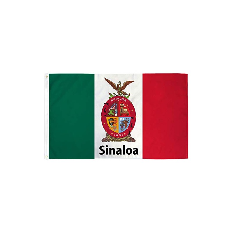 Sinaloa Mexico State 3' x 5' Polyester Flag