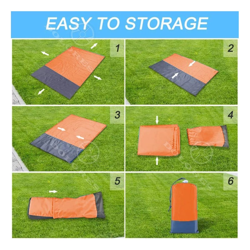 Dolores Manta Playa Prueba Arena Colchonetas Camping Picnic 2*1.4m