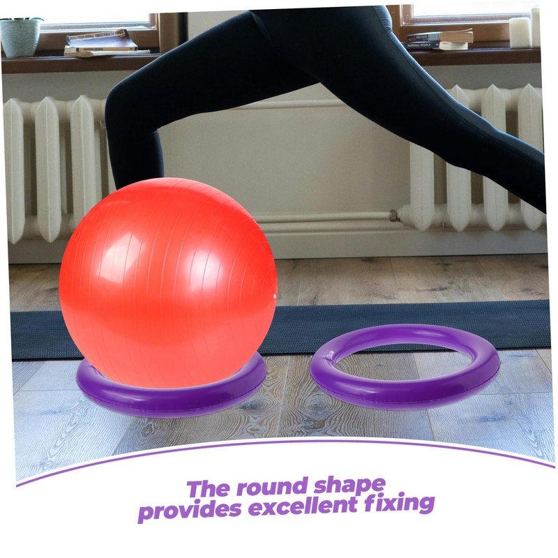 Sosoport Yoga Ball Holder Base Exercise Ball Stand Stability Ring