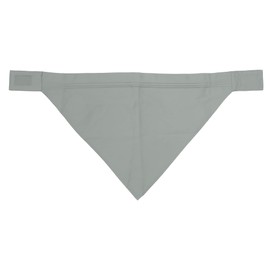 CAPASTEC Simple Triangular Towel, For Kitchens, Cafes, Home Use, Commercial Use, Cooking Class, Cooking Practice, Cleaning, Beauty Salon, Velcro Included, Unisex, gray