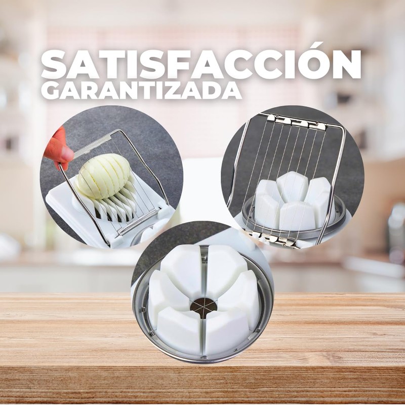 Vazcan® Egg Slicer, Easy to Use, Precise Cut, Dishwasher Safe