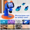 BlumWay Digital Handheld Microscope with 4 Inch LCD Screen, 1500X