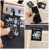 Gothic Skeleton Magnetic Bookmarks: 8 Pcs Horror Skull Magnet Book