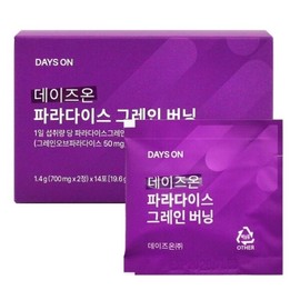 Days On Paradise Grain Burning 700mg / 데이즈온 파라다이스 그레인 버닝 700mgX2정X14포