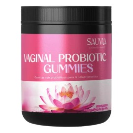 Gomitas de Probióticos Sauvia para la Salud Femenina con Sabor a Frutos Rojos                                                                         